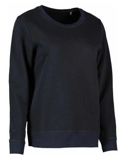 ID Sweatshirt Core O-Neck Women Organic Blå