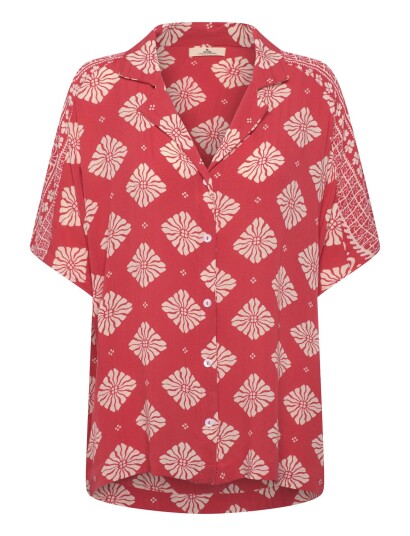 Rip Curl Ventura Viscose S/S Shirt Red M Rip Curl Ventura Viscose S/S Shirt Red M