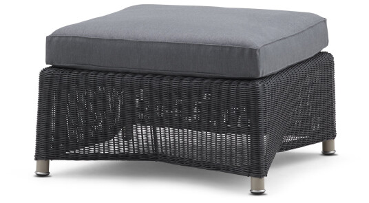 Cane-line Diamond skammel Grafitt 70 x 70 cm Grå