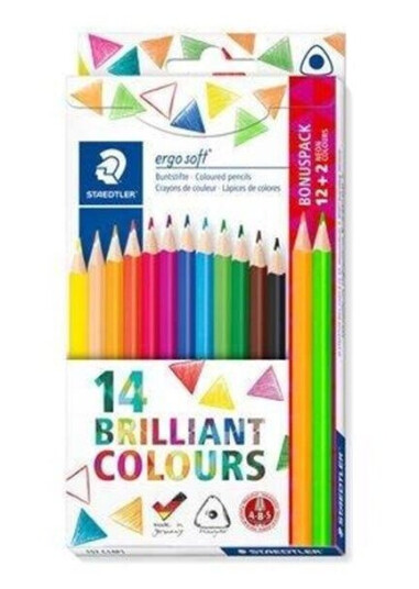 Staedtler Col. pencil ergosoft 14pcs FSC 100%
