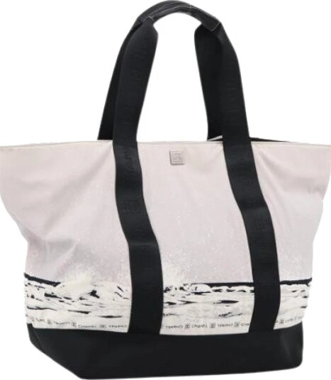 Chanel Vintage Dame Pre owned Hvit ONE SIZE,