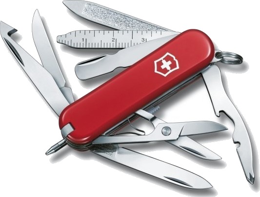 Victorinox Minichamp Multiverktøyskniv med 15 Funksjoner Victorinox Minichamp Multiverktøyskniv med 15 Funksjoner