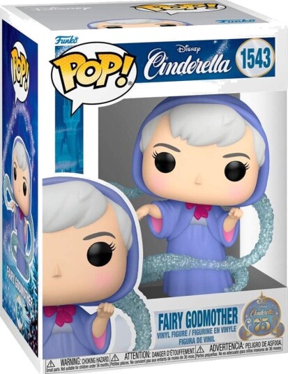 Northix Disney Askepott fe-gudmor POP-figur samleleketøy
