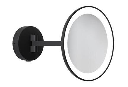 Astro Mascali Rund LED Vegglampe Matt Sort