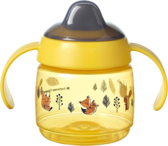 Tommee Tippee Sippee Cup 190ml fra 4+ måneder i gult
