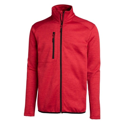Matterhorn Men Cordier Power Jakke med full glidelås, rødmelert, 1 stk ,SBG-245M-40-RM S