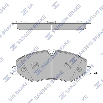 Hi Q SP2579 Bremseklosser