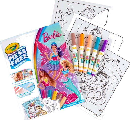 Crayola Barbie Color Wonder Malesett