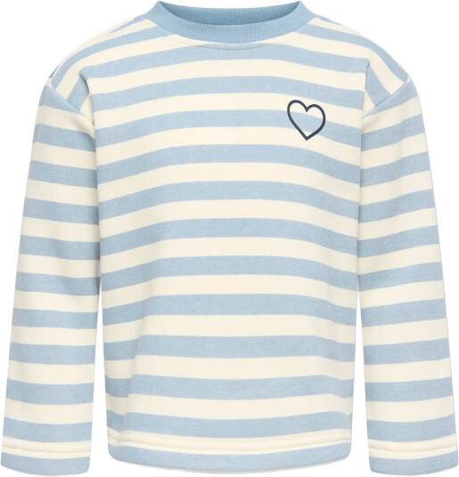 Kids Only Kmgsweat Ls O Neck Straight Swt   Blue   116