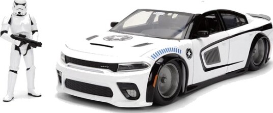 Star Wars Lekebil 1:24 Storm Trooper Og 2021 Dodge Charger Srt Hellcat