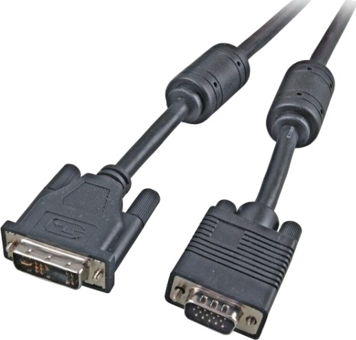 Efb Elektronik K5436.2V2, 2 M, Dvi-A, Vga (D-Sub), Hankjønn, Hankjønn, Rett