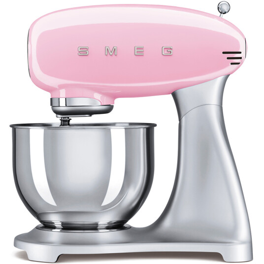 Smeg Kjøkkenmaskin SMF02PKEU 4,8L, pastellrosa Smeg Kjøkkenmaskin SMF02PKEU 4,8L, pastellrosa