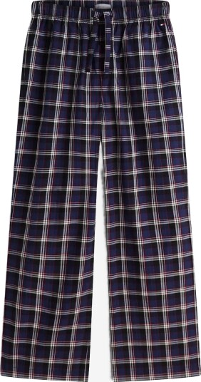 Tommy Hilfiger Woven Pj Pant Print - BLUE INK GLOBAL STRIPE PLAID - L