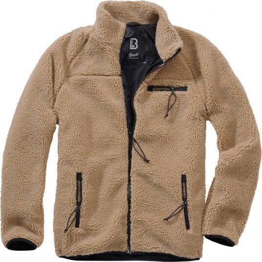 Brandit Teddyfleece Jakke M Beige Brandit Teddyfleece Jakke M Beige