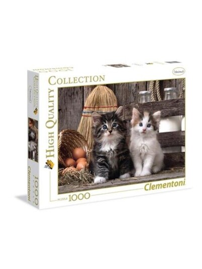 Clementoni 1000 pcs. High Color Collection LOVELY KITTENS Gulv