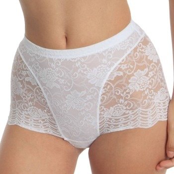 sassa Truser Lace Shaping Brief Functional Hvit polyamid 46 Dame