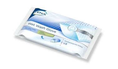 Tena wet wash glove