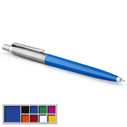 Parker Pen Jotter Original Blå og stål med blått blekk