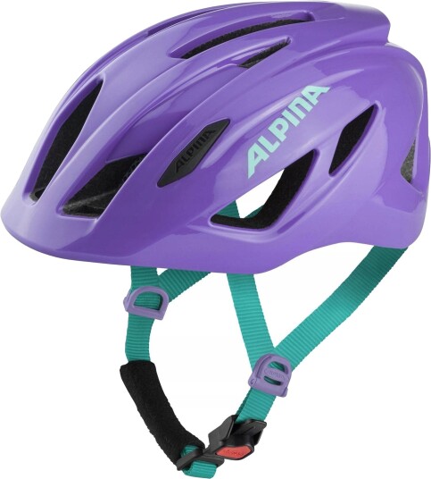 Alpina Pico Barnesykkelhjelm - 50-55cm - Lilla Gloss