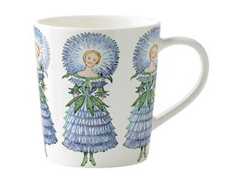 Design House Stockholm Elsa Beskow Fru Aster Kopp m. håndtak 40 cl Design House Stockholm Elsa Beskow Fru Aster Kopp m. håndtak 40 cl