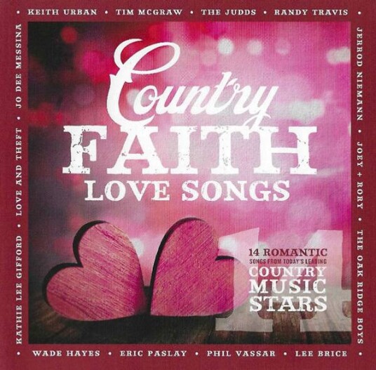 Diverse Artister - Country Faith Love Songs (CD)