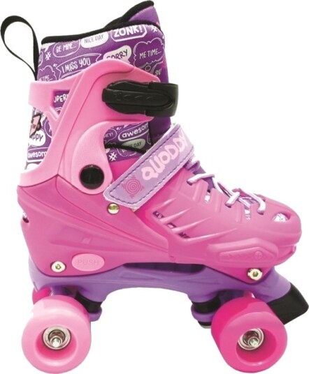Quoddy Rollers Rulleskøjter, Pink Str. 35-38 Quoddy Rollers Rulleskøjter, Pink Str. 35-38
