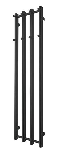 TVS Vino Håndkletørker f/Sentral-/Fjernvarme 1400x350 mm, Sort