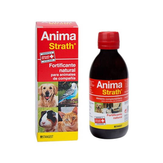 Anima Strath Gjenoppbyggende Middel For Kjæledyr 250 ml