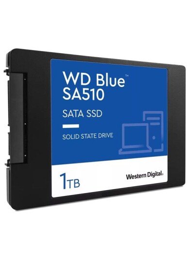 WD Blue SA510 1TB 2.5" SSD - Solid State Drive med SATA 6Gb/s
