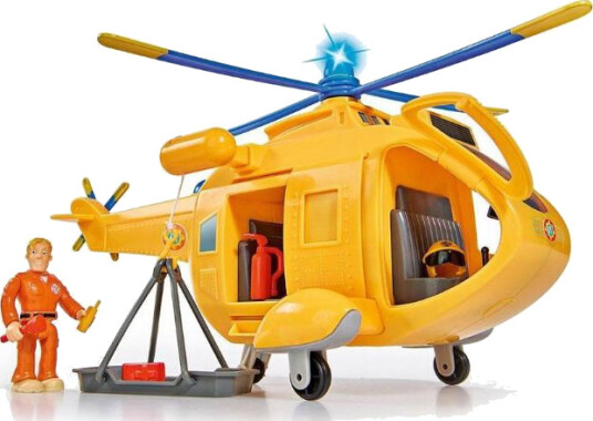 Brannmann Sam Wallaby 2 - Helikopter M/figur Brannmann Sam Fly 7027 Brannmann Sam Wallaby 2 - Helikopter M/figur Brannmann Sam Fly 7027