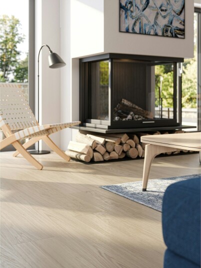 Bjelin Vejby 3.0 XL - Herdet tre - Plank 21 cm - Select Børstet Matt lakk Mistywhite Bjelin Vejby 3.0 XL - Herdet tre - Plank 21 cm - Select Børstet Matt lakk Mistywhite