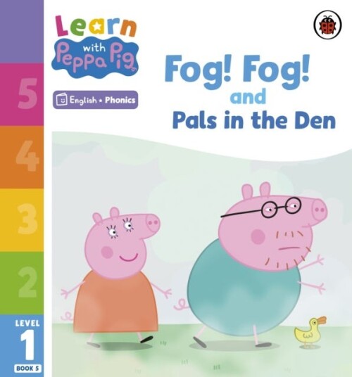 Learn with Peppa Phonics Level 1 Book 5 – Fog! Fog! and In the Den (Phonics Reader) Learn with Peppa Phonics Level 1 Book 5 – Fog! Fog! and In the Den (Phonics Reader)