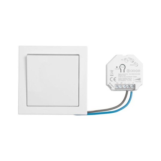Agge Dimmer Zigbee Push Dimmer RC 250W Agge Dimmer Zigbee Push Dimmer RC 250W