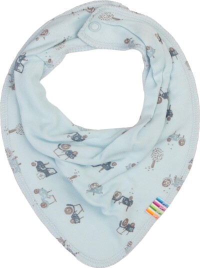 Joha Smekke i bambus "Tractor" Blue Joha Smekke i bambus "Tractor" Blue