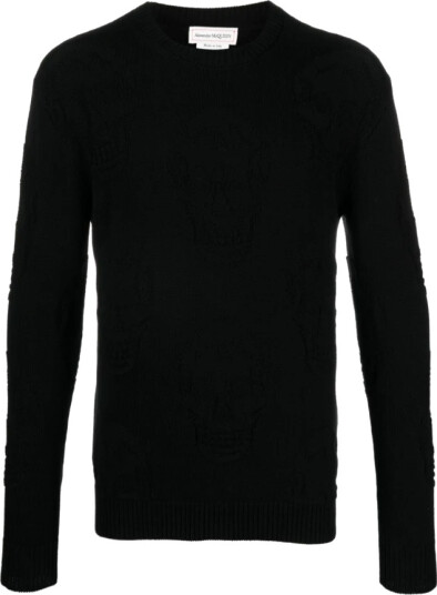 Alexander McQueen Herre Strikkevarer Svart S,