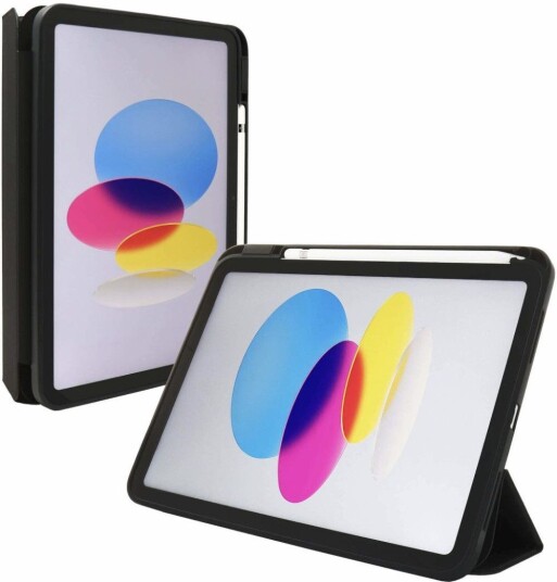 Jt Berlin Folio-Etu I Til Apple Ipad 10,9" (2022), Svart/Transparent, Bulk