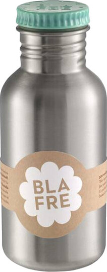 Blafre Stålflaske Til Barn 500 Ml. Blågrønn