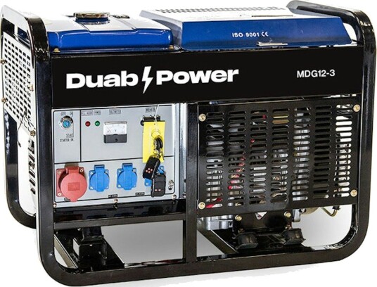 Duab-Power Strømaggregat Mdg12-3 3-Fas Diesel Fjernstart