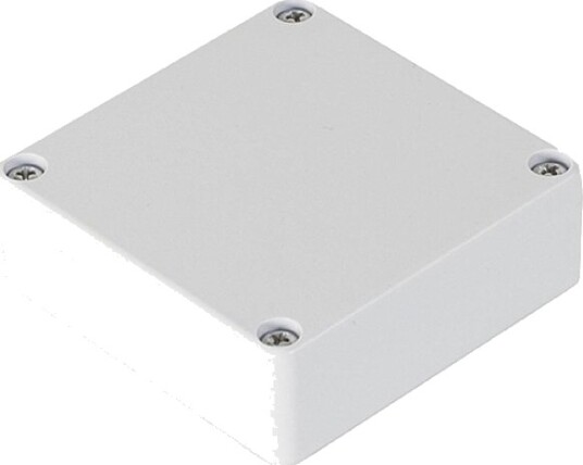 Hammond Electronics 1551WTGY 60 × 60 × 22 mm ABS Grå Kabinett
