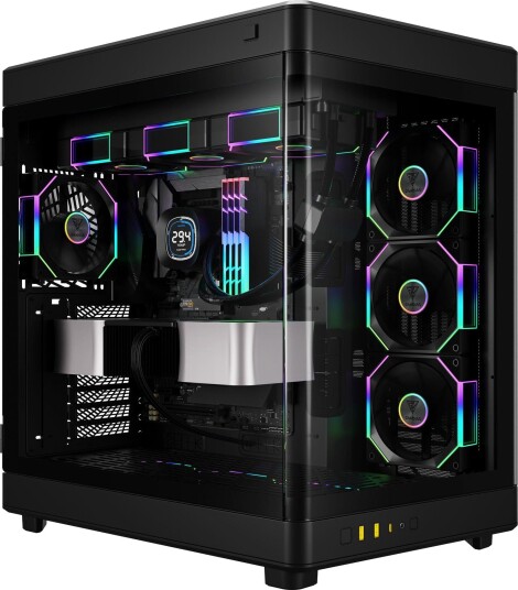Gamdias Neso P1 Pro Gaming Full Tower PC Case Black 16332-825B3-40000-G Gamdias Neso P1 Pro Gaming Full Tower PC Case Black 16332-825B3-40000-G