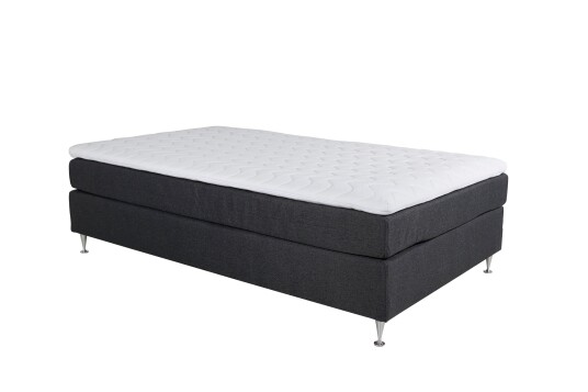 Venture Design Tällberg kontinental seng Mørkegrå 120 cm Fast Grå Venture Design Tällberg kontinental seng Mørkegrå 120 cm Fast Grå