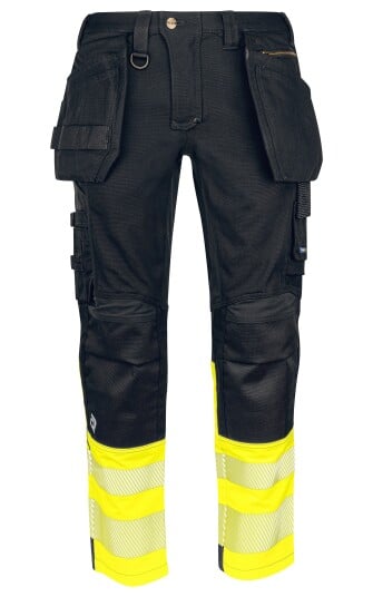 ProJob 6525 Midjebukse Extreme En Iso 20471 Klasse 1 Yellow/Black C54 ProJob 6525 Midjebukse Extreme En Iso 20471 Klasse 1 Yellow/Black C54