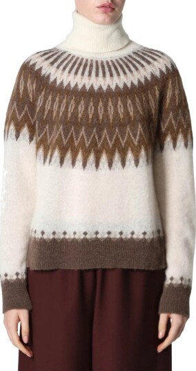 Roberto Collina Dame Strikkevarer Beige M,
