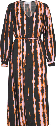 MSCH Copenhagen Mschselfrida Dilvera V Neck Dress Aop Black M