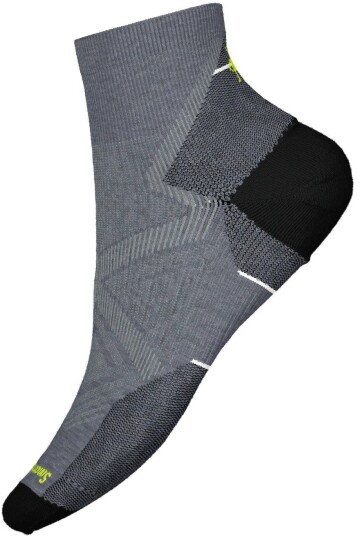Smartwool Run ZC Ankle Socks Medium Gray S Smartwool Run ZC Ankle Socks Medium Gray S