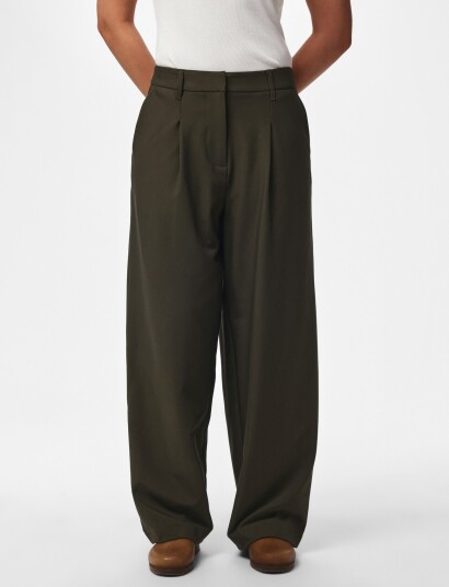 Pieces Pcbosella Mw Barrel Pant Noos Bc Green XS