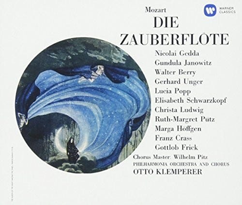 Otto Klemperer  Mozart: Die Zauberflote  CD