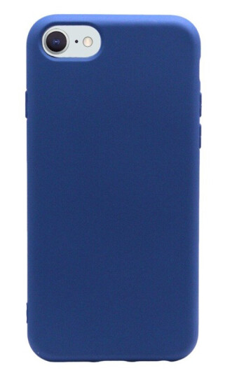 FERRELLI SILIKON DEKSEL IPHONE SE (2022)/SE (2020)/8/7/6, MØRKE BLÅ