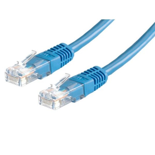Value Cat6 Nettverkskabel 2M Utp Blå