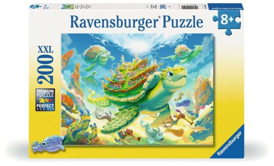 Ravensburger XXL Puslespill 200 Brikker Magisk Undervannsverden Ravensburger XXL Puslespill 200 Brikker Magisk Undervannsverden